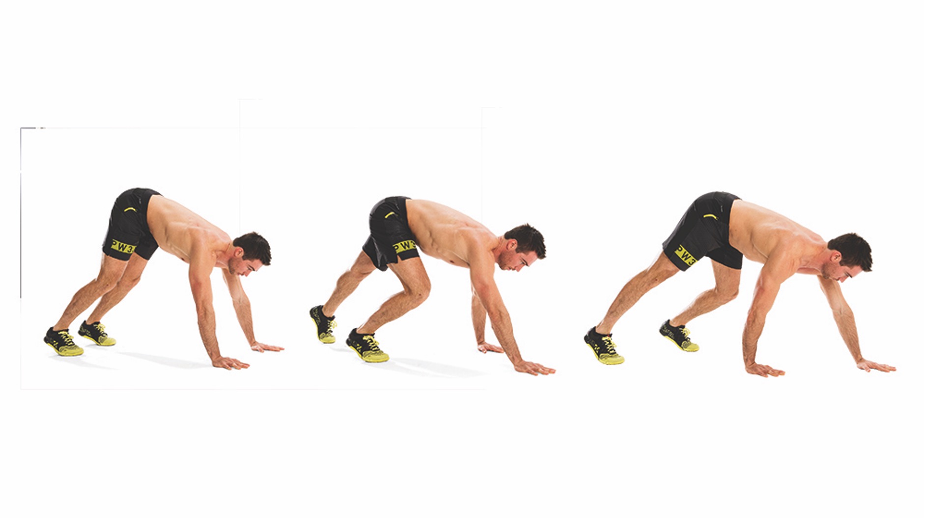 Bear Crawl sul posto